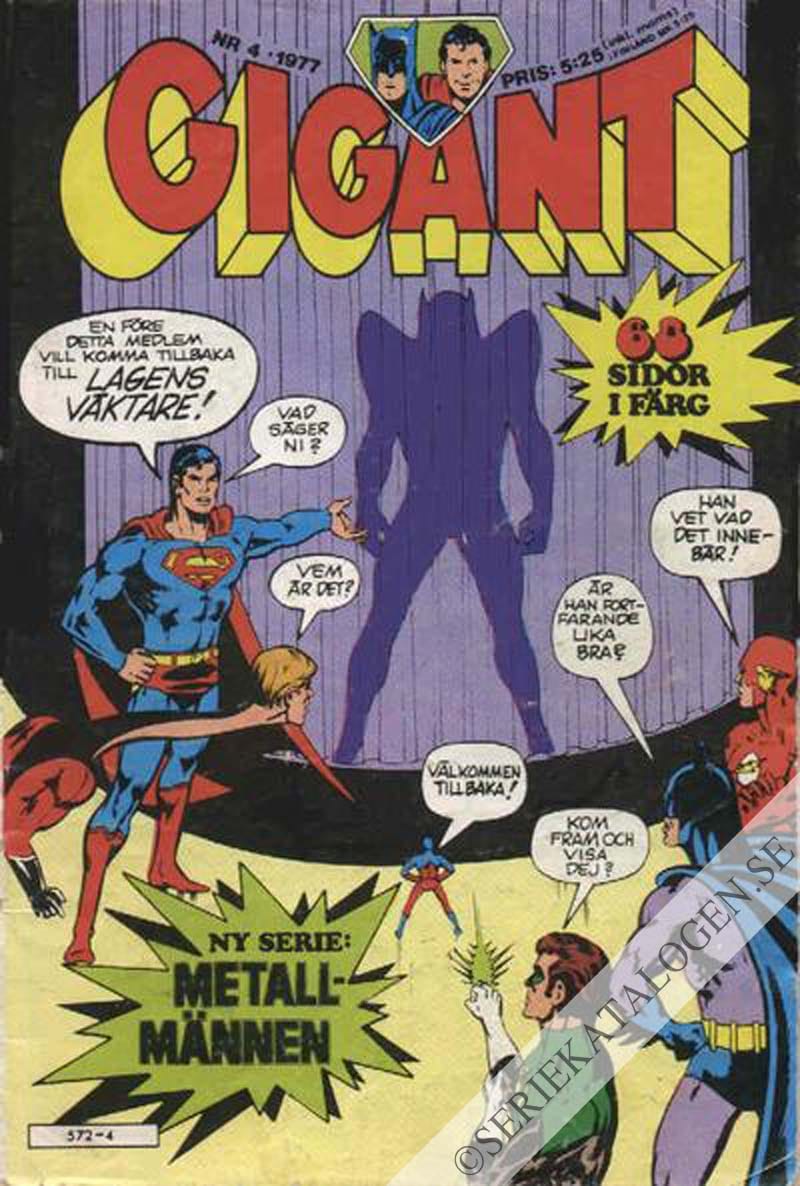 Framsida på Gigant #4 (1977)