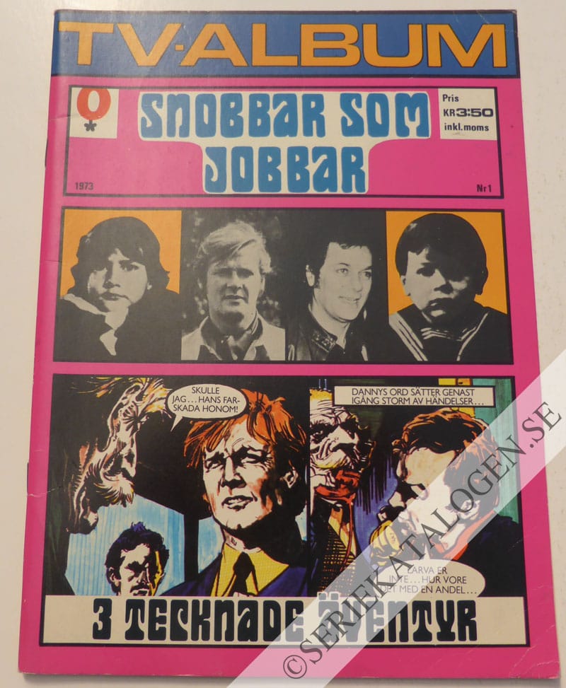 Framsida på TV-album #1 (1973)