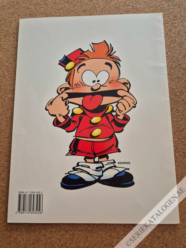 Baksida på Jag vill aldrig bli vuxen! (2003)
