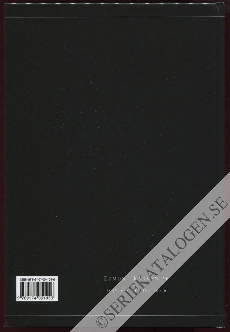 Baksida utan skyddsomslag (2009)