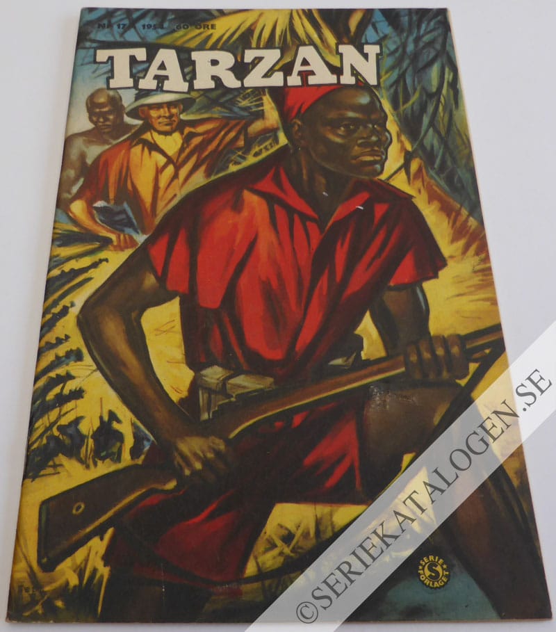 Framsida på Tarzan #17 (1954)