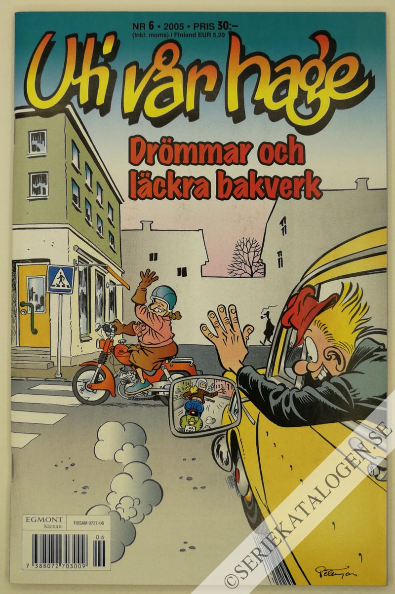 Framsida på Uti vår hage Drömmar och läckra bakverk (2005)