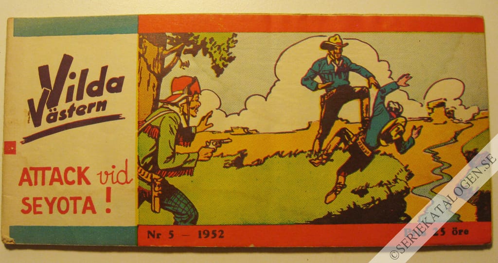 Framsida på Vilda Västern #5 (1952)