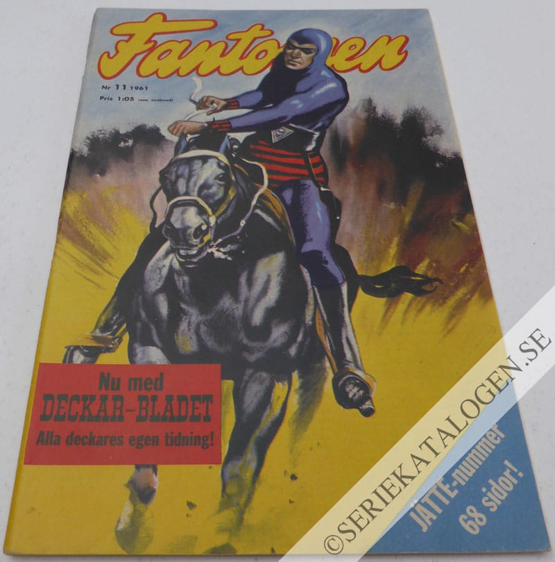 Framsida på Fantomen #11 (1961)