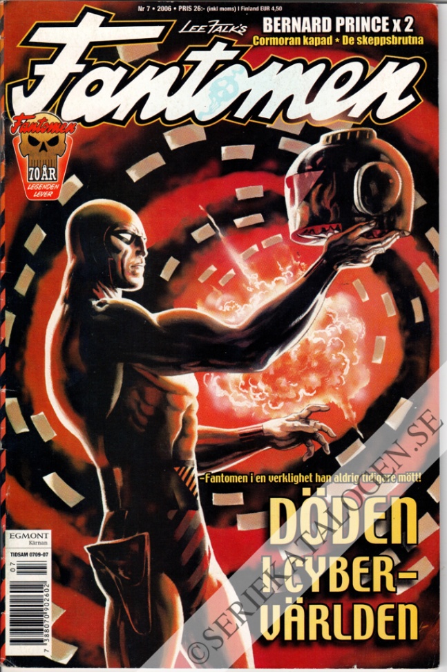Framsida på Fantomen #7 (2006)