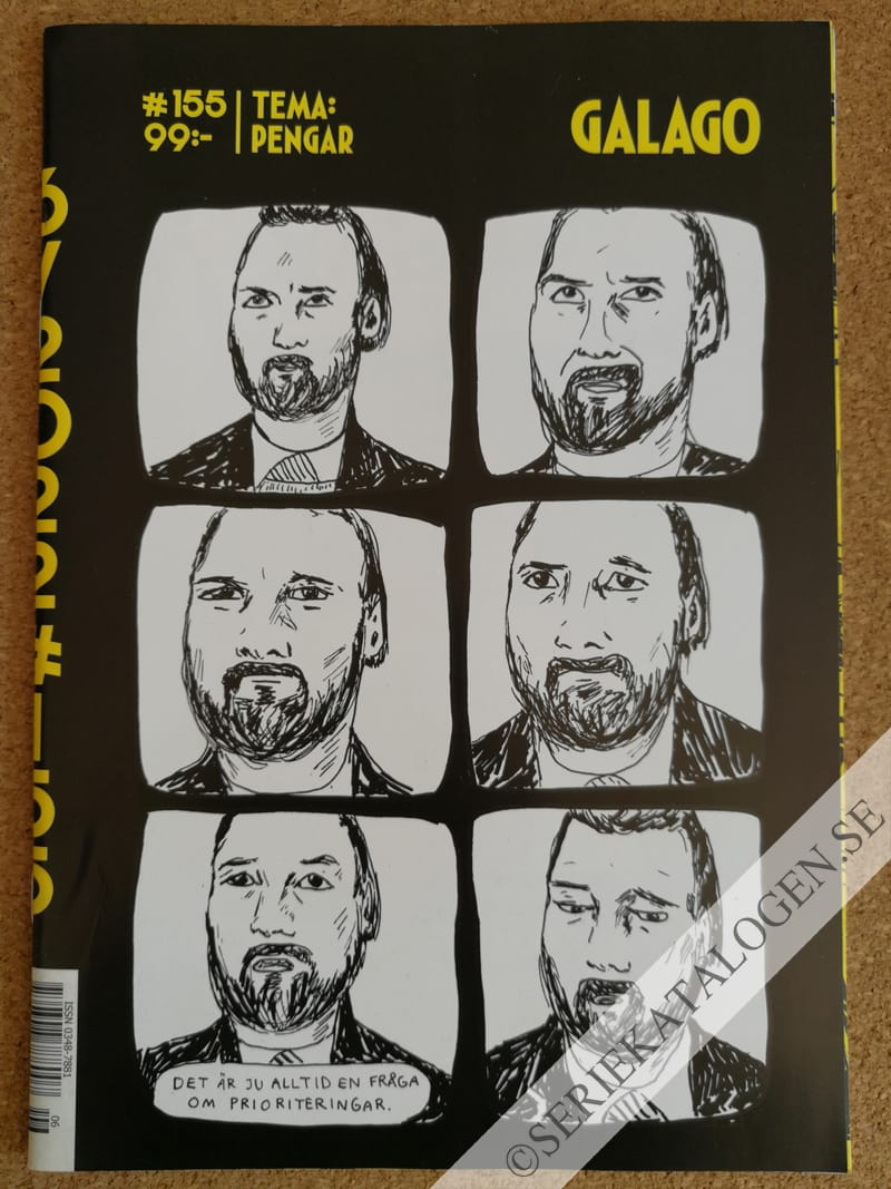 Framsida på Galago #6 (2022)