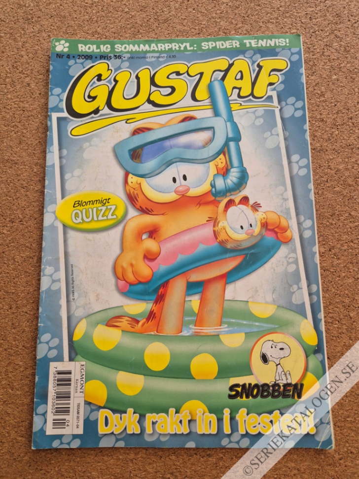 Framsida på Gustaf #4 (2009)