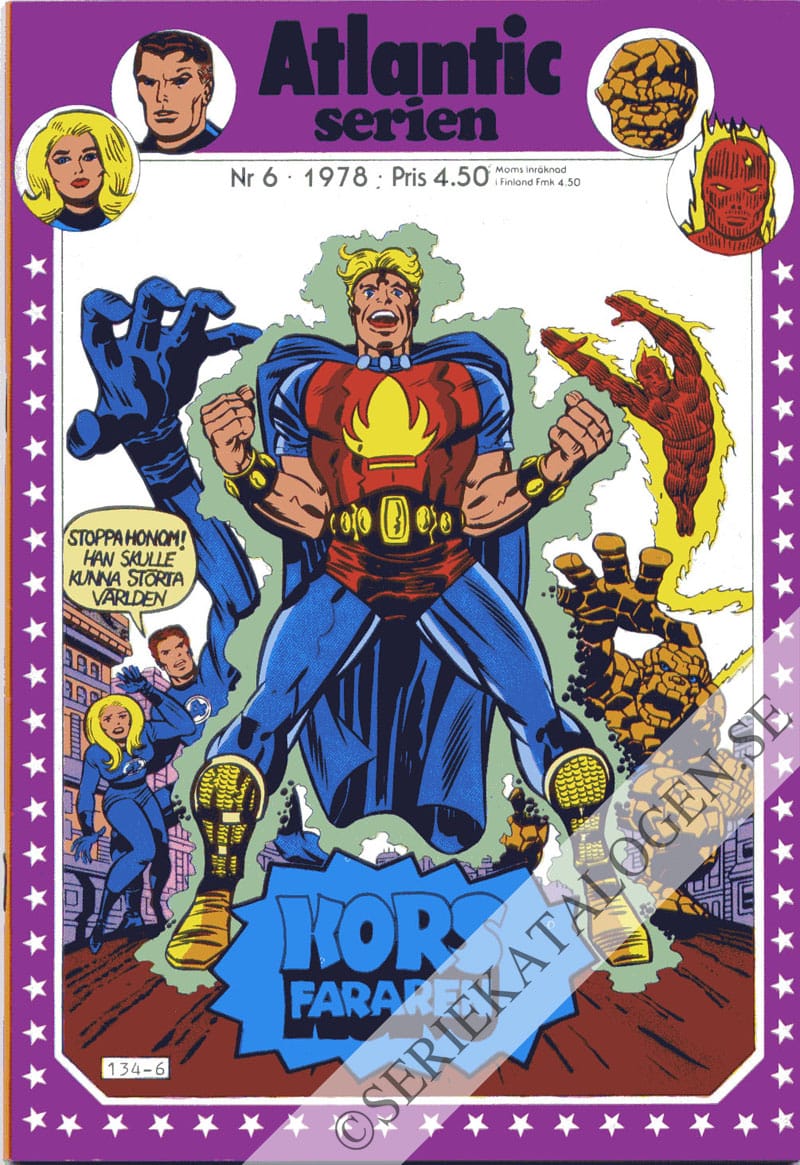 Framsida på Atlanticserien #6 (1978)