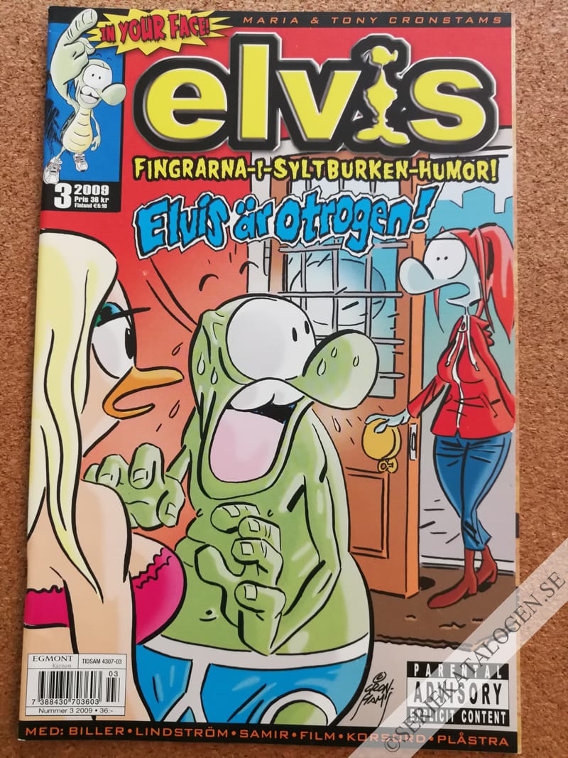 Framsida på Elvis #3 (2009)