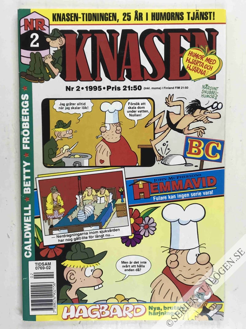 Framsida på Knasen #2 (1995)