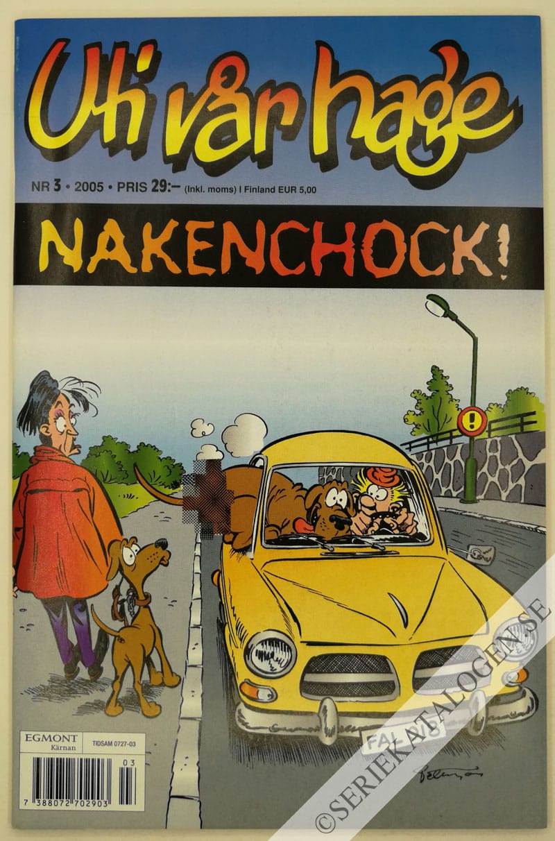Framsida på Uti vår hage Nakenchock! (2005)