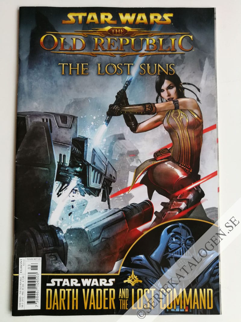 Framsida på Star Wars - The Old Republic The lost suns (2012)