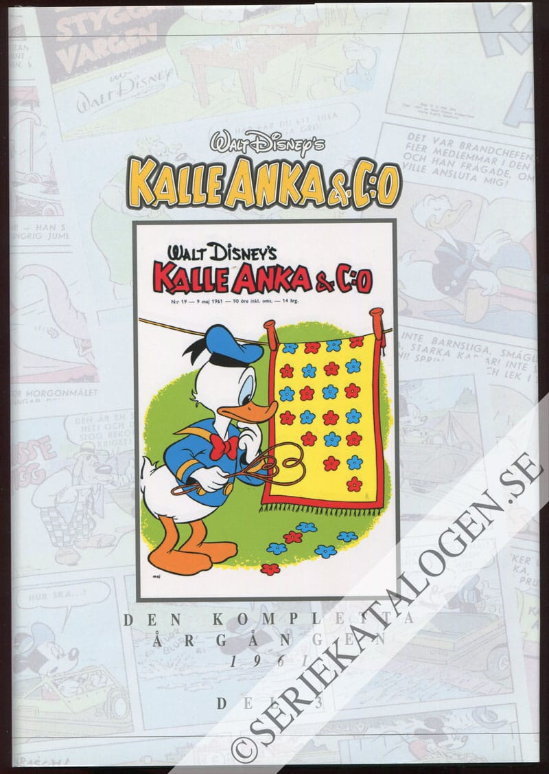 Framsida på Kalle Anka & C:o - den kompletta årgången 1961 del 3 (2006)