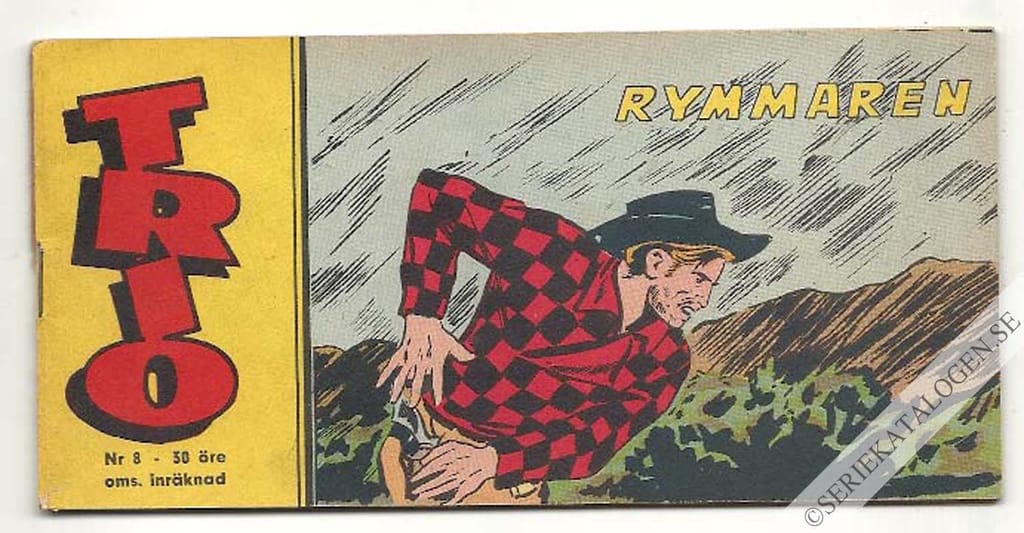 Framsida på Trio Rymmaren (1960)