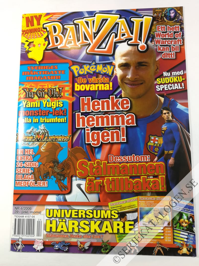 Framsida på Banzai! #4 (2006)