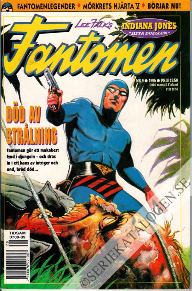 Framsida på Fantomen #9 (1995)