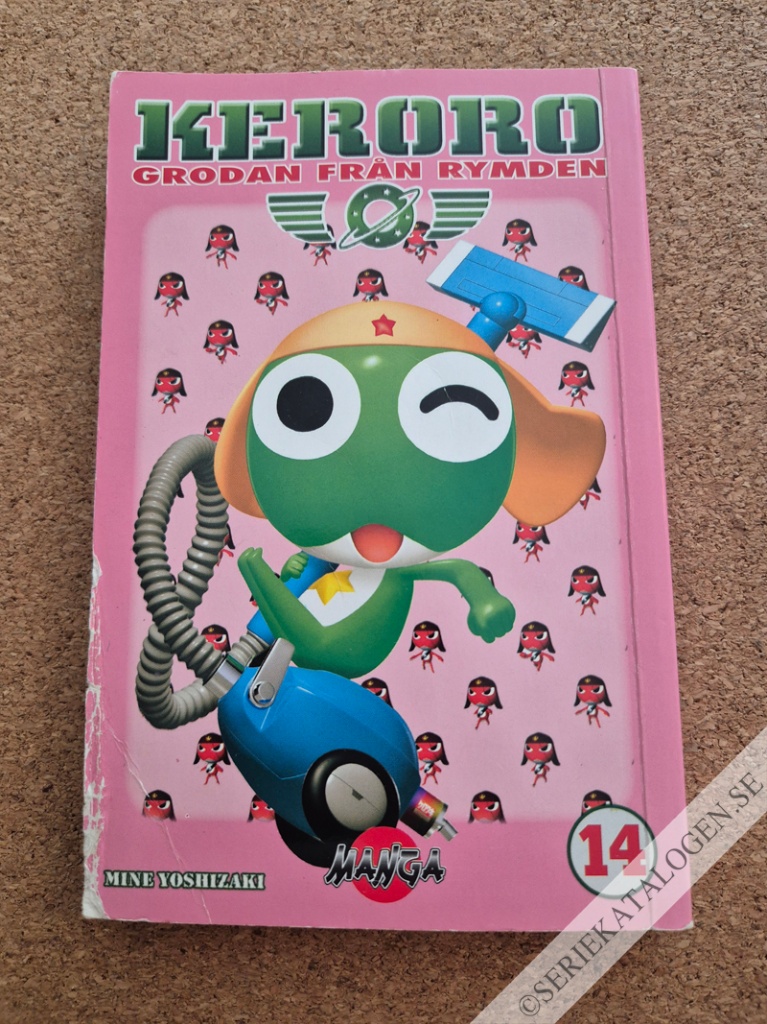 Framsida på Keroro #14 (2008)