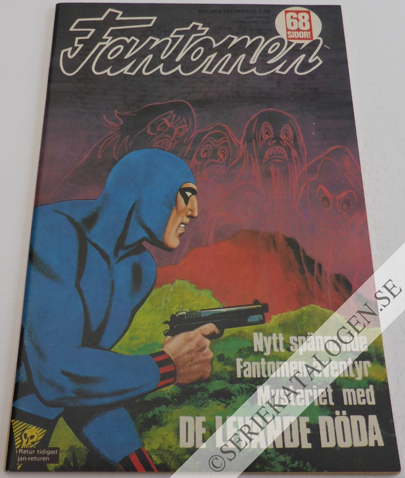 Framsida på Fantomen #26 (1971)