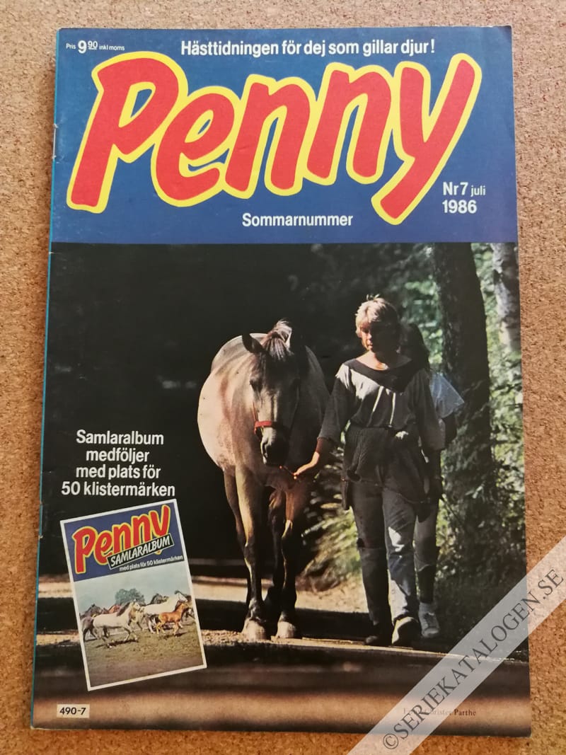 Framsida på Penny #7 (1986)