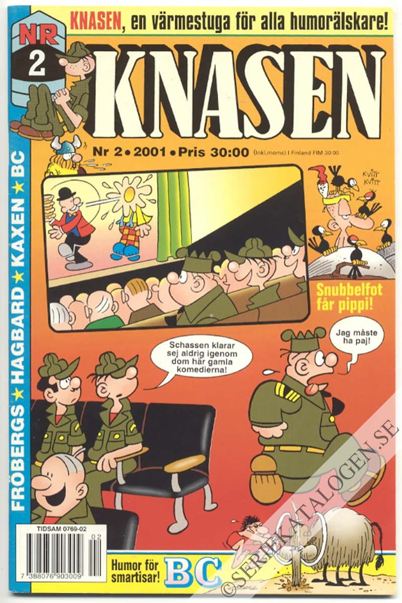 Framsida på Knasen #2 (2001)