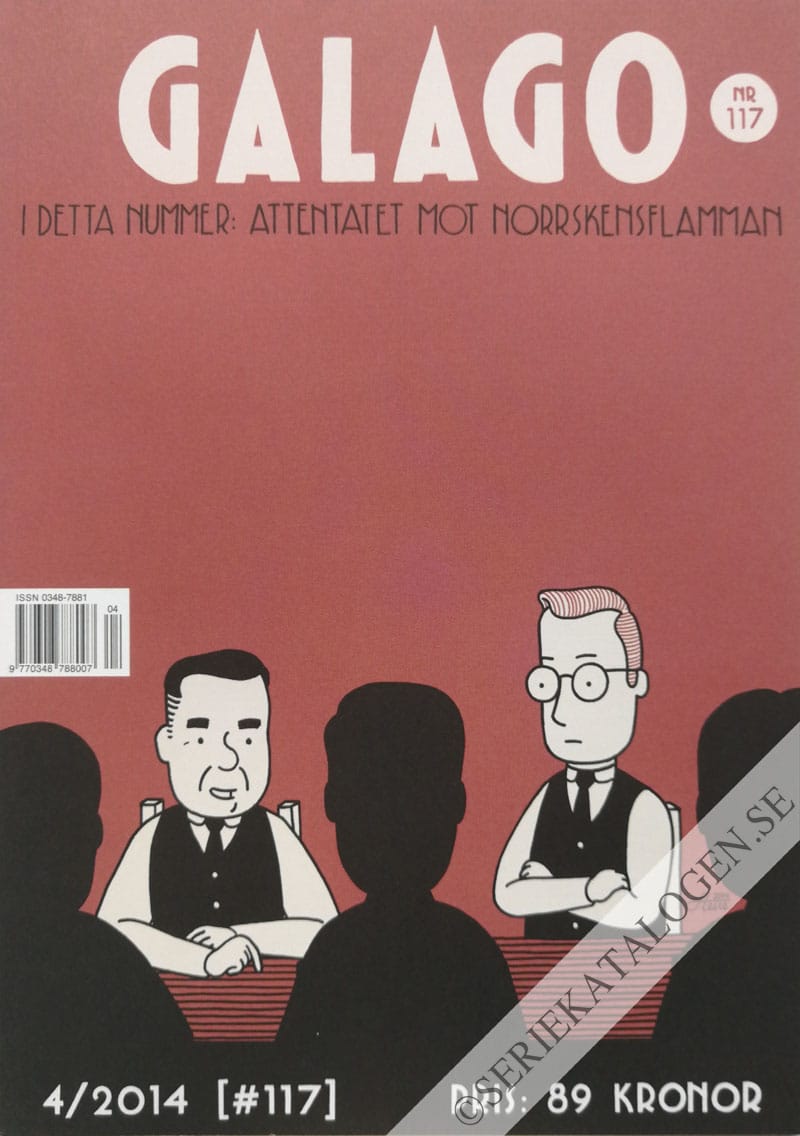 Framsida på Galago #4 (2014)