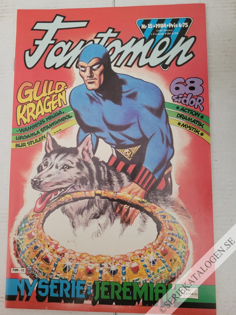 Framsida på Fantomen #15 (1984)