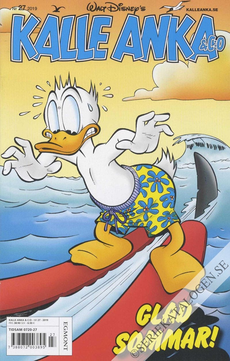 Framsida på Kalle Anka & C:o #27 (2019)