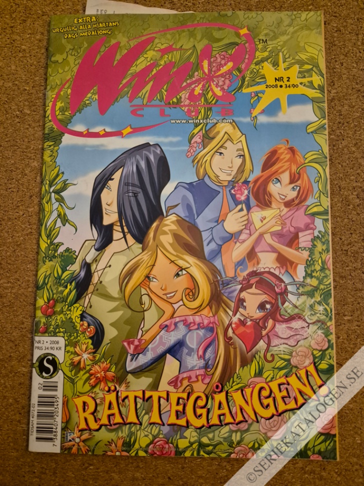 Framsida på Winx club #2 (2008)