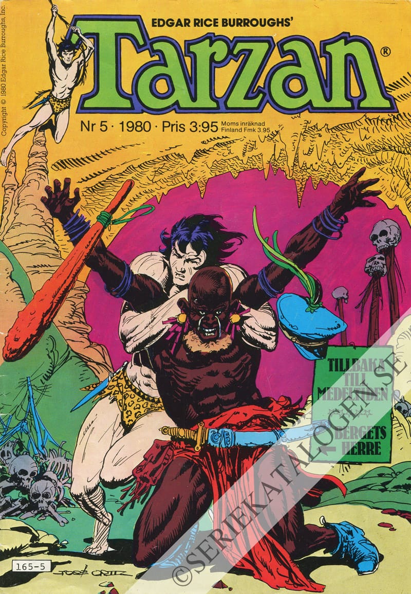 Framsida på Tarzan #5 (1980)