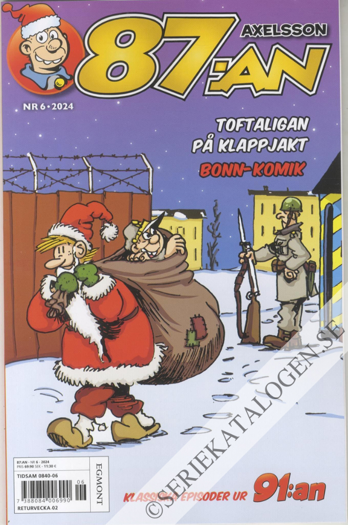 Framsida på 87:an Axelsson #6 (2024)