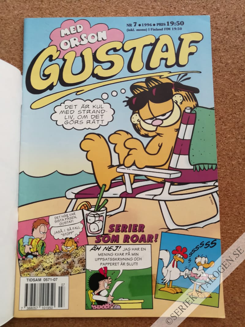 Framsida på Gustaf #7 (1996)