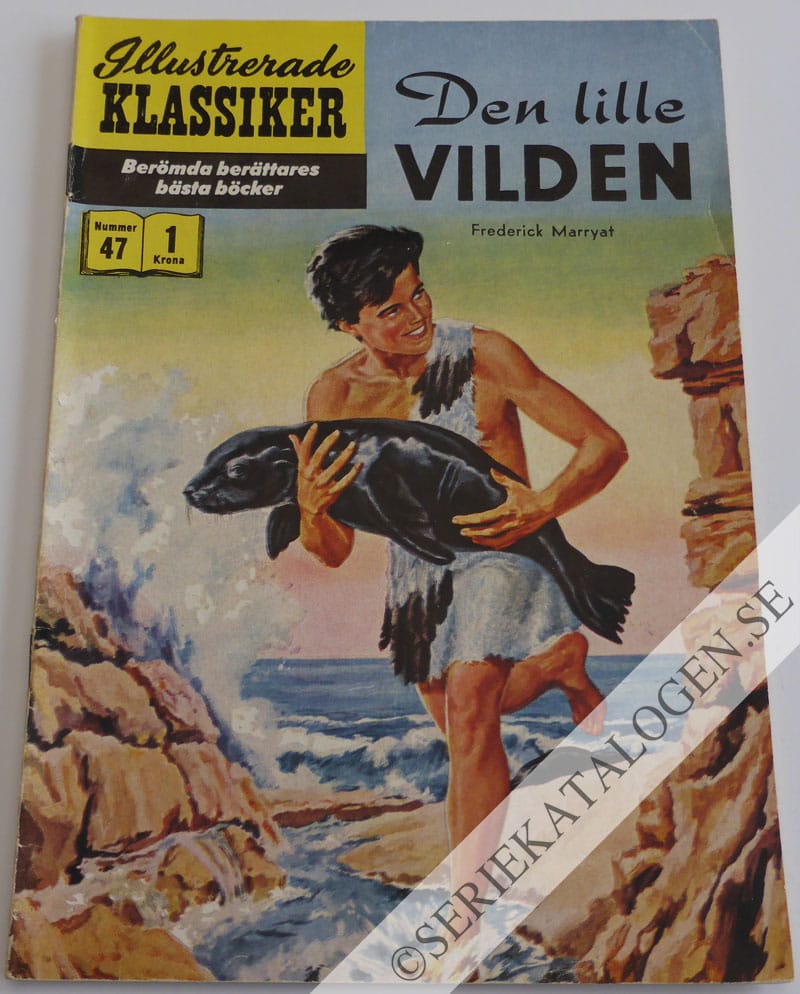 Framsida på Illustrerade Klassiker Den lille vilden (1958)