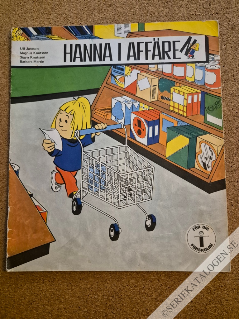 Framsida på Hanna Hanna i affären (1976)