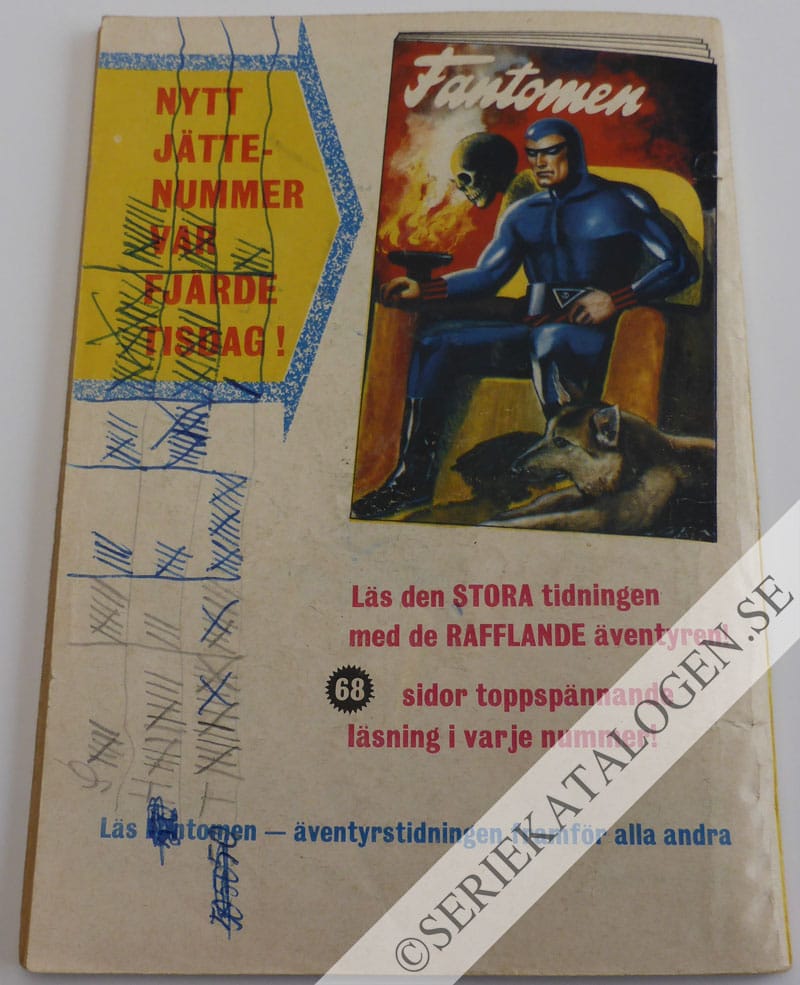 Baksida på Arizona Jim och Den laglösa staden (1961)