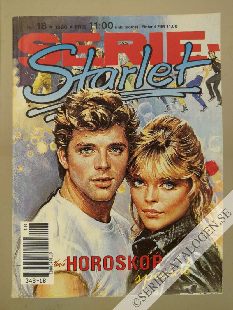 Framsida på Seriestarlet #18 (1990)