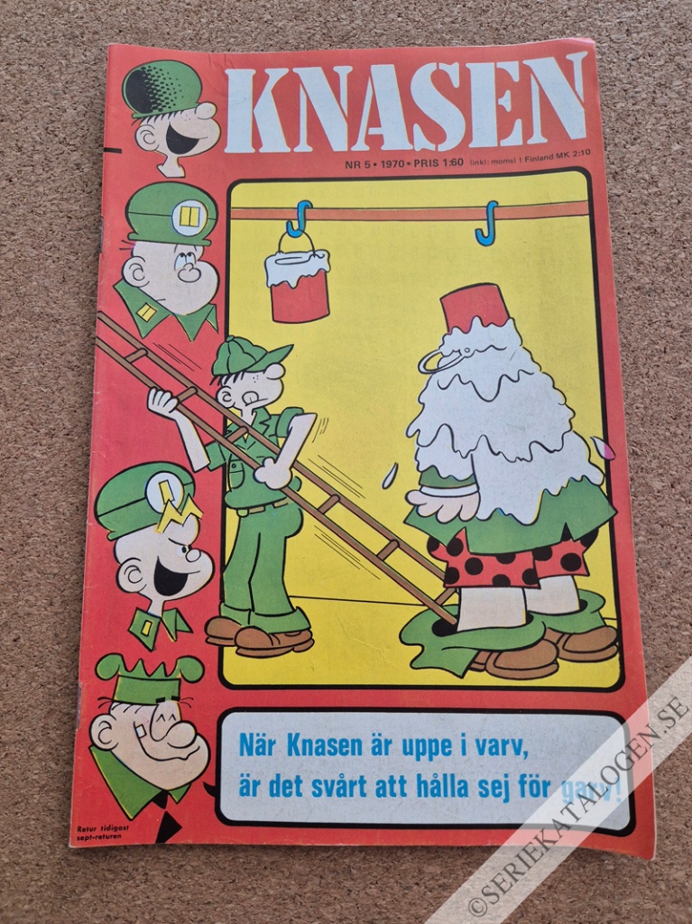 Framsida på Knasen #5 (1970)
