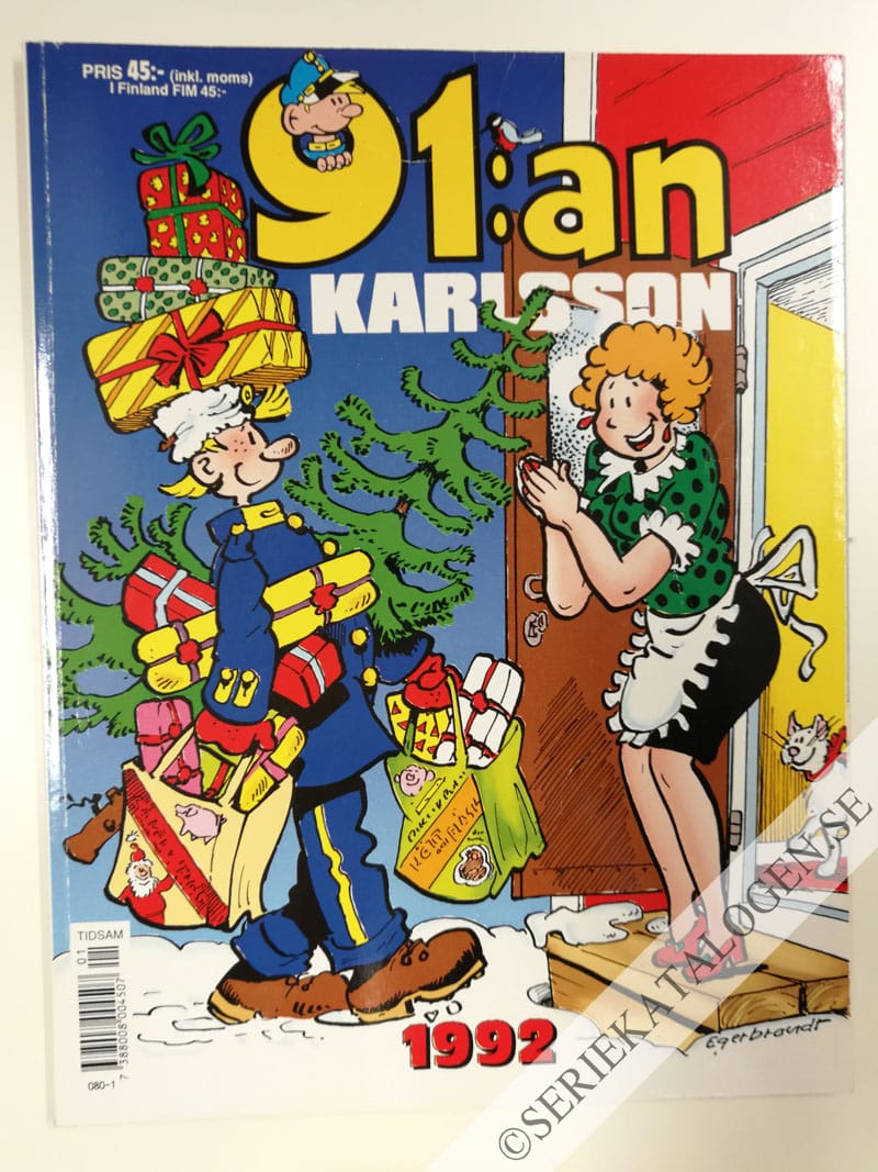 Framsida på 91:an Karlsson # (1992)