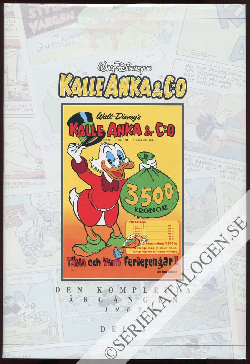 Framsida på Kalle Anka & C:o - den kompletta årgången 1963 del 3 (2008)