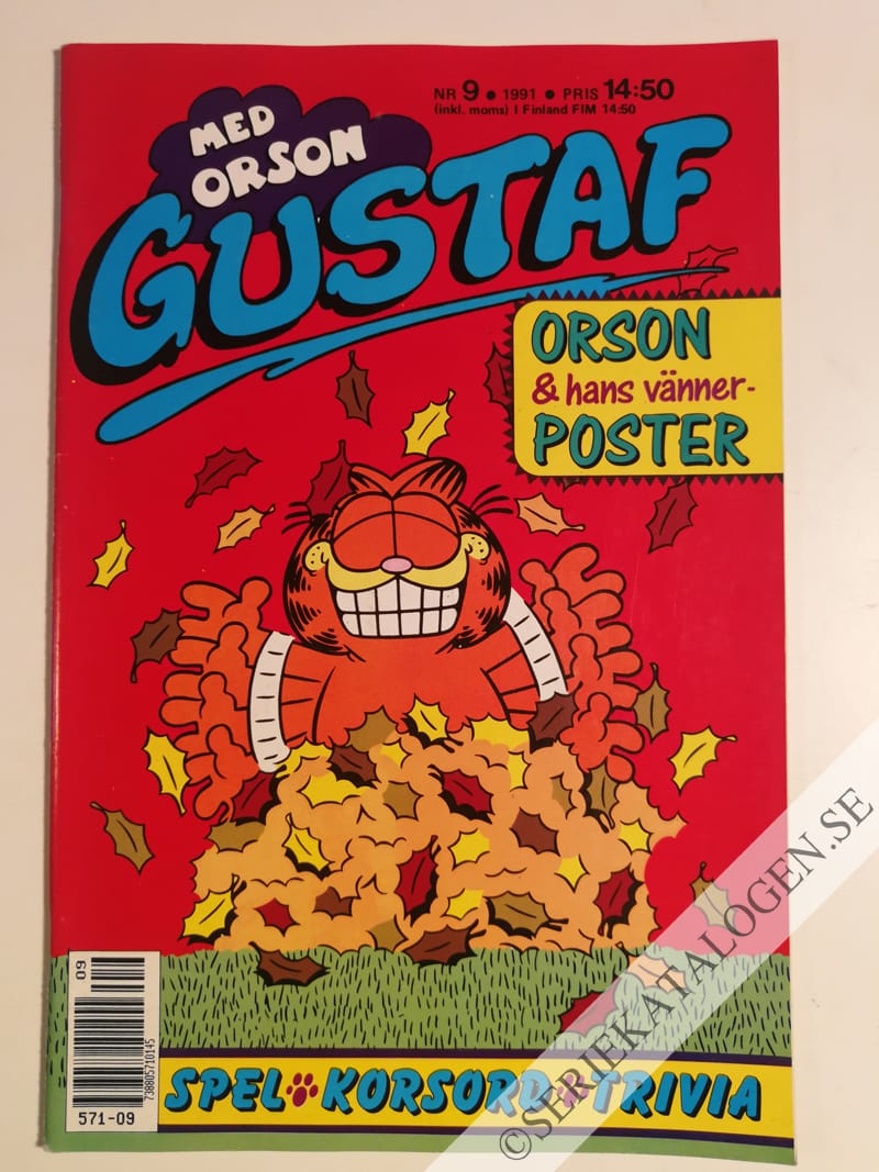 Framsida på Gustaf #9 (1991)