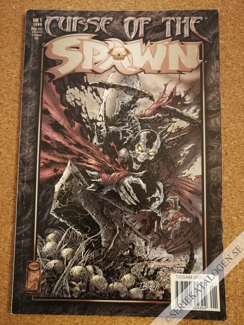 Framsida på Spawn #1 (1999)