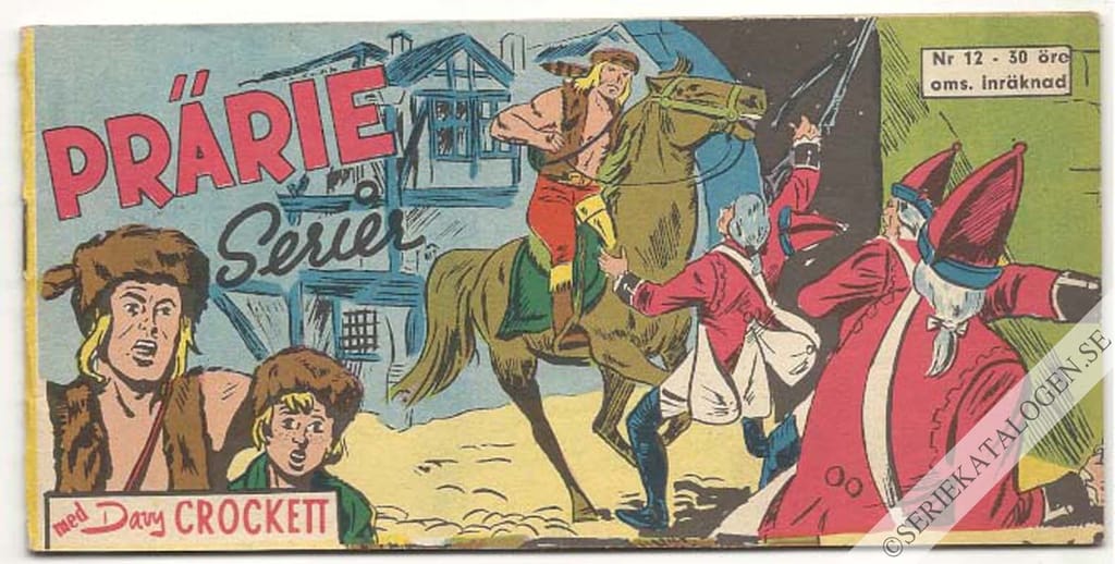 Framsida på Prärie-serier #12 (1960)