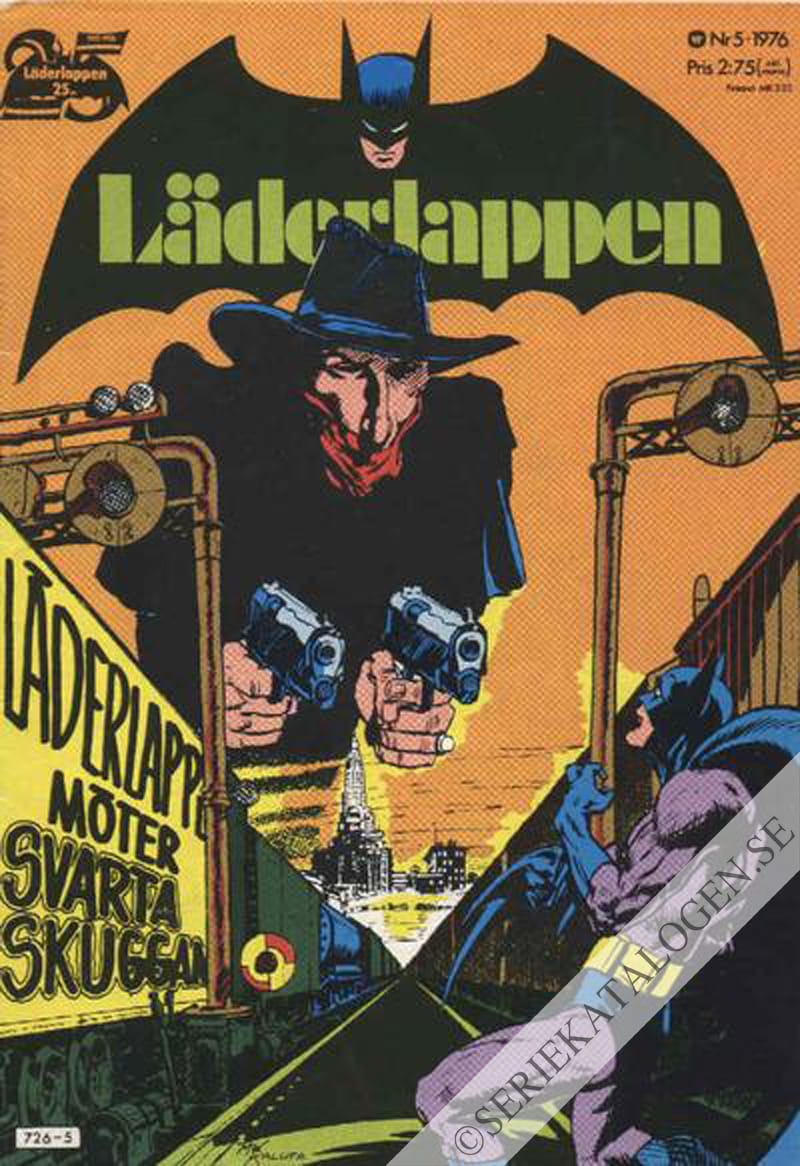 Framsida på Läderlappen och Robin #5 (1976)