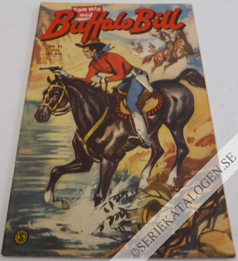Framsida på Tom Mix #14 (1954)
