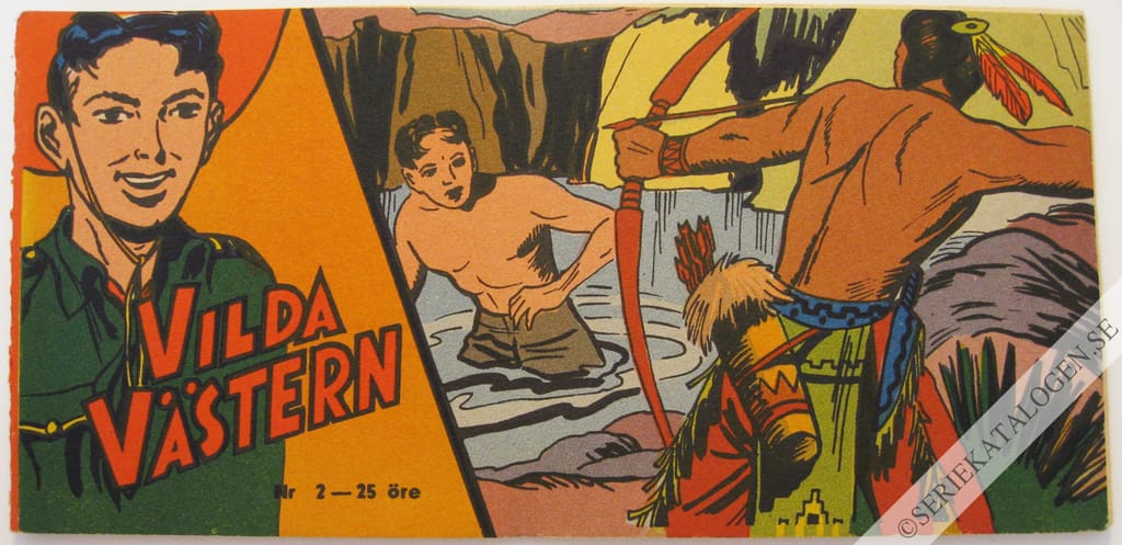 Framsida på Vilda Västern #2 (1956)
