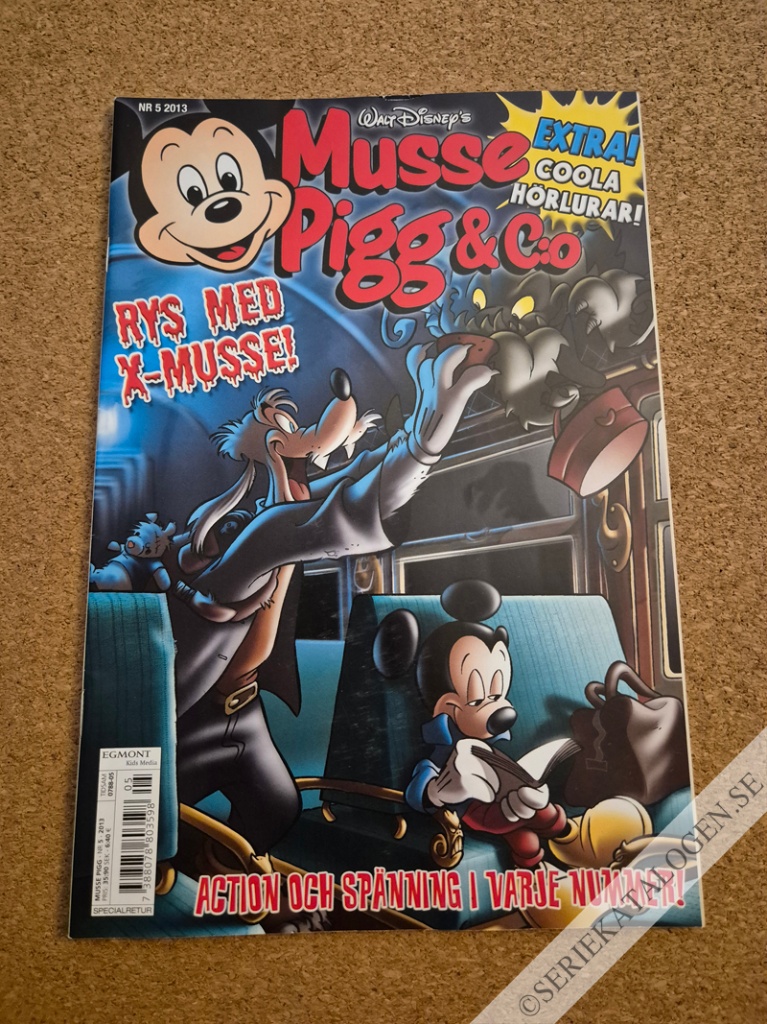 Framsida på Musse Pigg & C:o #5 (2012)