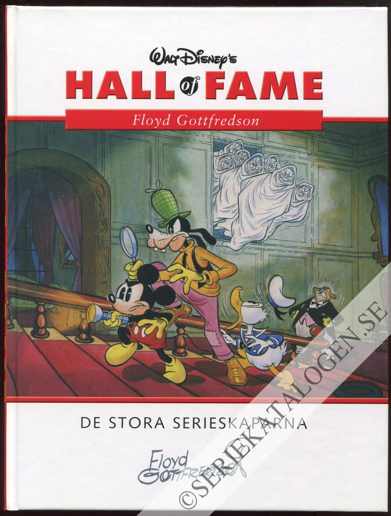 Framsida utan skyddsomslag på Floyd Gottfredson (2007)