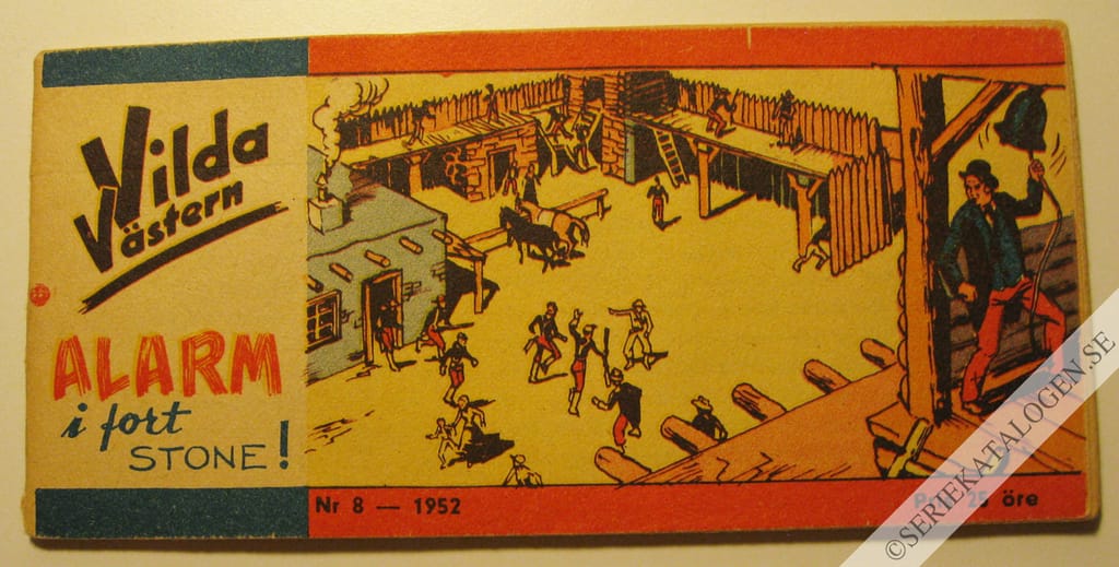 Framsida på Vilda Västern #8 (1952)
