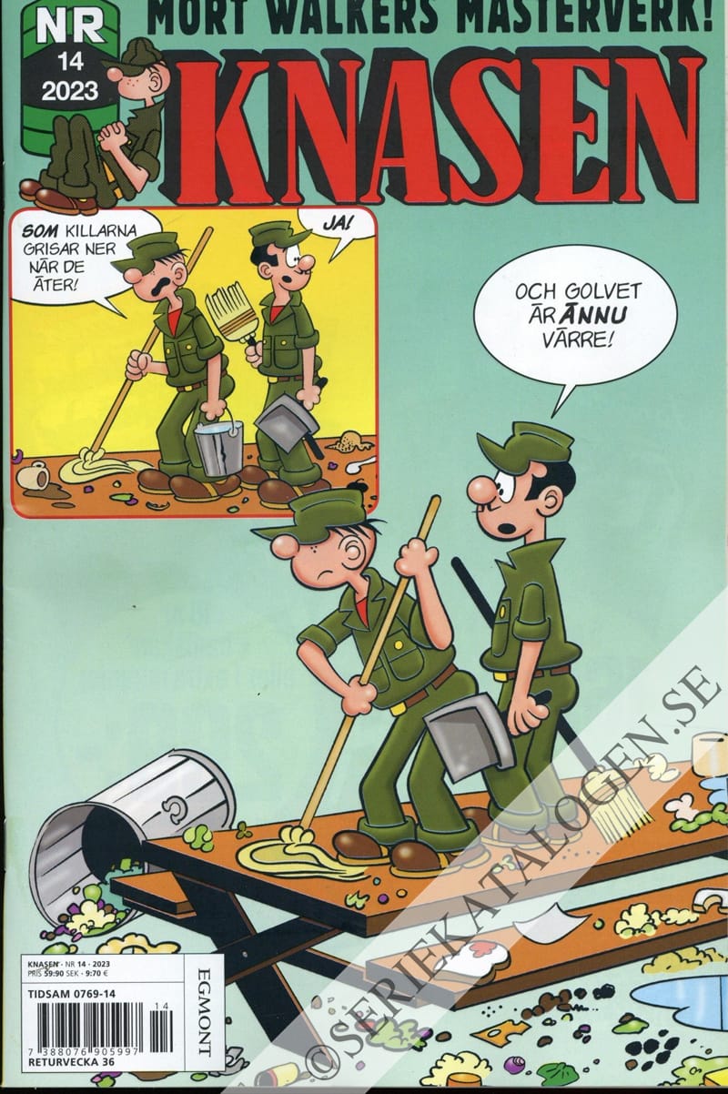 Framsida på Knasen #14 (2023)