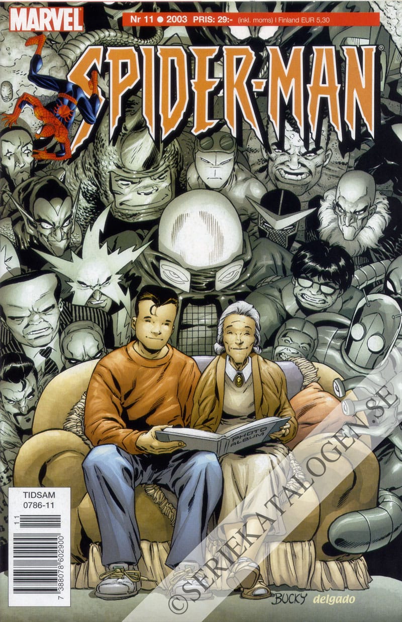 Framsida på Spider-Man #11 (2003)