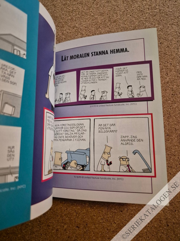 Exempel på Var god mata inte egona och andra överlevnadstips för kontoret (1999)